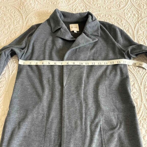 NIC + ZOE All Day Comfort Knit Blazer In Dark Indigo size S - Picture 11 of 14